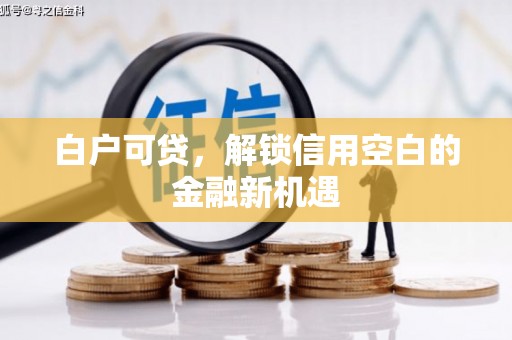 酉阳白户可贷，解锁信用空白的金融新机遇
