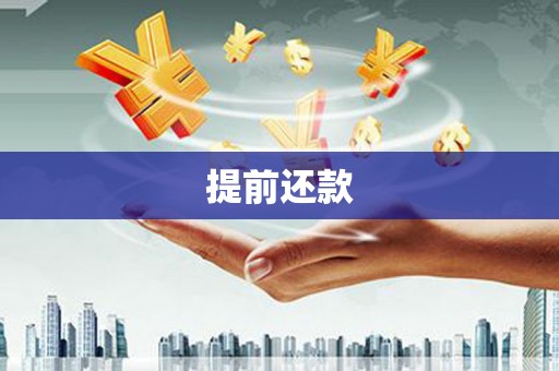 酉阳提前还款