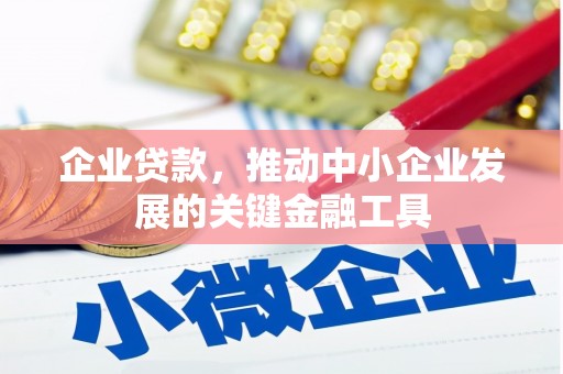 酉阳企业贷款，推动中小企业发展的关键金融工具