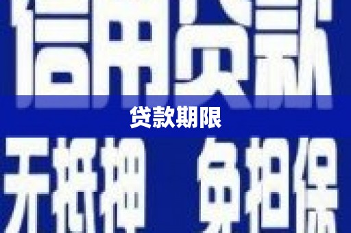 酉阳贷款期限
