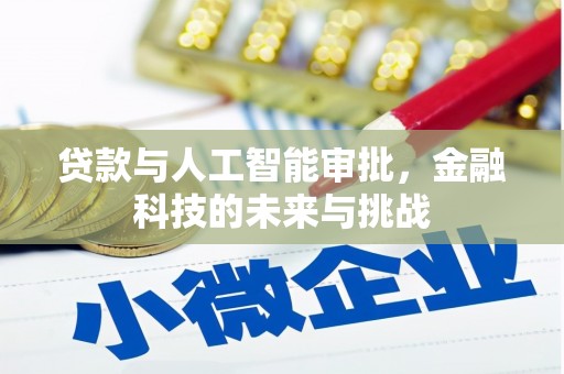 酉阳贷款与人工智能审批，金融科技的未来与挑战